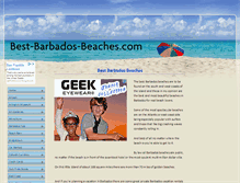 Tablet Screenshot of best-barbados-beaches.com
